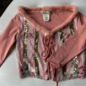 BLUMARINE sequin Cardigan